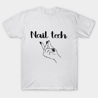 Nail tech  Gift for Women's  spring nails T-Shirt